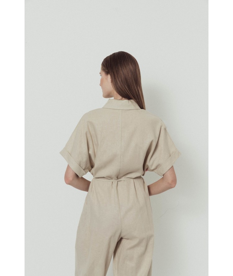 Kiara Jumpsuit Beige